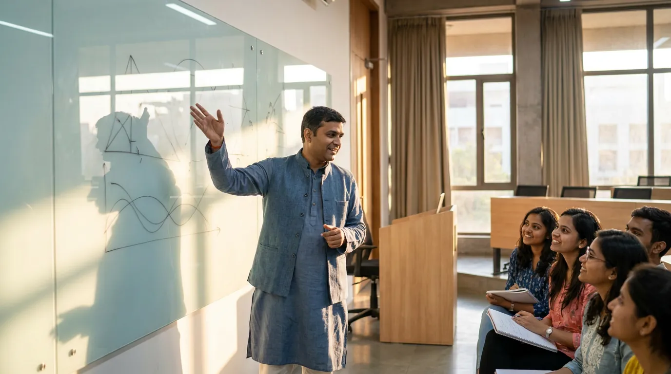 A TOPS+ trainer leading a hands-on class