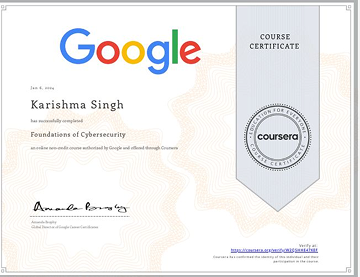 Google Certificate